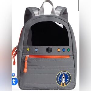 State Bags Mini Kane Kids Travel Backpack - Reflective Astronaut
